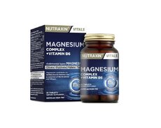 Nutraxin Vitals Magnesium Complex + Vitamin B6