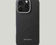 Apple iPhone 16 Pro Max üçün Pitaka (Black - Qara)