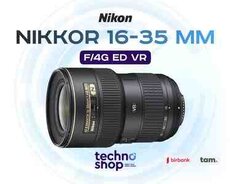 Linza Nikkor 16-35 mm f, 4G ED VR