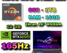Asus ROG STRIX G16 G614PR RTX 5070 Ti 12 GB Gaming