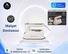 Super Crest SCT-1038 Mini Buxarlı Ütü | Portable Steam Iron