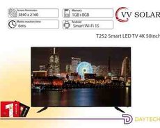 Televizor T2S2 Smart LED 4K UHD, 50 düym
