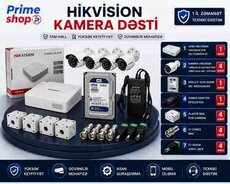 Hikvision Kamera Dəsti 4 Kamera + DVR