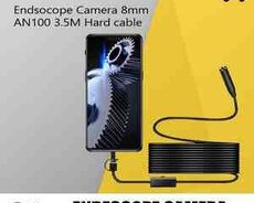 Endoskop kamera AN100 Sərt Kabel 8mm 3.5 metr