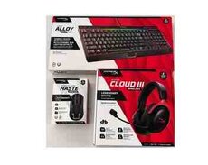 Oyun dəsti HyperX Gaming Bundle Keyboard Mouse Headset