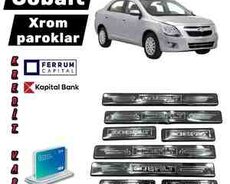 Chevrolet Cobalt xrom yan ayaqltı üzlükləri