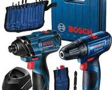 Drel batareyalı GSR 120-LI+GDR 120-LI in Case BOSCH 06019G8023