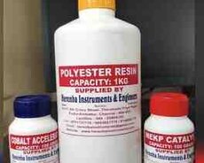 Şəffaf Polyester döküm qatranı 1L