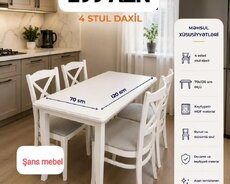 Masa və oturacaqlar 