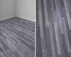 Dekorativ döşəmə örtüyü 68024, boz, 51.2x91.4 sm