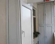 Plastik alüminium qapı pəncərəler