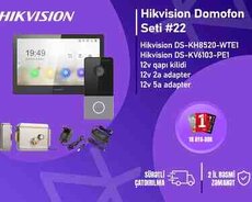Domofon dəsti 22Hikvision DS-KH8520 + DS-KV6103