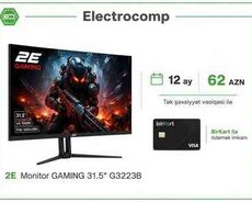 2E Monitor GAMING 31.5 G3223B