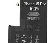 Apple iPhone 15 Pro batareyası
