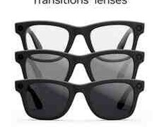 Rayban mate gen 2 matte black transitions grey