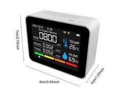 Hava təmizliyini ölçən Wifi Air Quality Monitor 12in1
