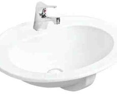 GÜRAL bütöv 4458 oval masaüstü əl yuyan