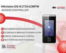Biometrik girişə nəzarət terminalı Hikvision DS-K1T341CMFW