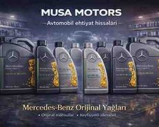 Mercedes Benz 5w30 mühərrik yağı
