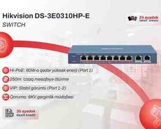 Hikvision DS-3E0310HP-E 10 Port PoE Switch
