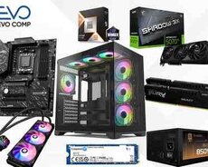 Gaming PC Evo HyperionEdge RTX 5070Ti | Ryzen 9 9950X | 32GB | 1TB