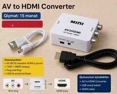 AV to HDMI Converter  MINI AV2HDMI (UP Scaler 108