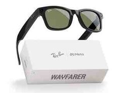 Ray-Ban Meta Wayfarer gen 2  Shiny Black ,  G-15 Green