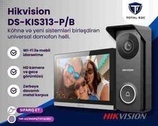 Hikvision hibrid domofon dəsti - DS-KIS313-P-B