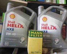 Shell mühərrik yağı 5.40 8l