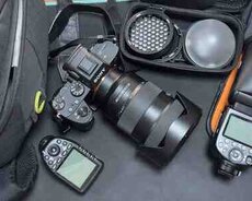 Fotoaparat dəsti Sony A7 III + 24-70mm G Master + Godox aksesuarları