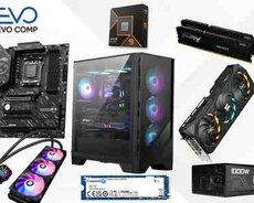 Oyun kompüteri Evo PhantomCrash RTX 5080 | R9 9850X3D | 32GB | 1TB