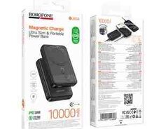 Xarici akkumulyator Borofone BJ82A 10000mAh Dawn PD20W, Black