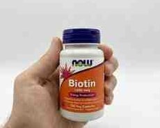 NOW Foods Biotin 1000 mcg | 100 Kapsul (Amerika)