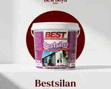 Bestsilan silikonlu fasad boyası su keçirməz | 3.5 ,  10 ,  25 kq