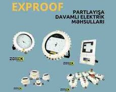 Partlayışa davamlı elektrik məhsulları