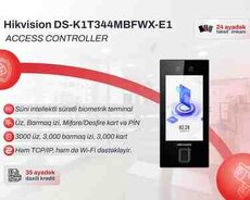 Biometrik girişə nəzarət terminalı Hikvision DS-K1T344MBFWX-E1