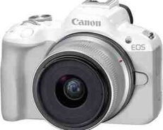 Canon EOS R50 WH + Lens RFS18-45 S