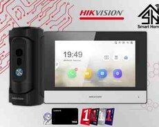 Hikvision 7 düymlük antivandal domofon dəsti