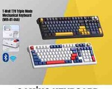 T-Wolf T78 Mexaniki Klavyatura ( Wifi+BT+USB )