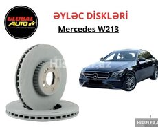 Mercedes E-class W213 ön əyləc diskləri (bemwq)