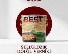 BEST Sellülozik Dolğu Verniki | Taxta və Parket üçün