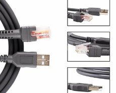 Barkod skaner USB rj45 kabel