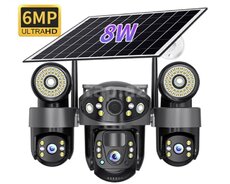 4G Sim kartlı Solar 360FHD Kamera 12MP 4K+64GB