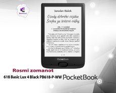 PocketBook 618 Basic Lux 4 Black PB618-P-WW elektron kitab oxuyucuları