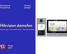 Hikvision IP domofon seti - DS-KH8350-WTE1  DS-KV8113-WME1