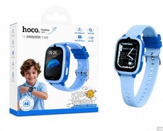 Hoco Y106 Mavi Gps nömrə və kameralı uşaq saatı