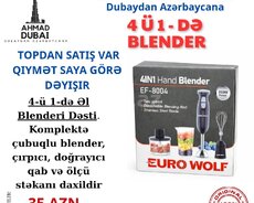 Evro Wolf 4 u x 1 də blender