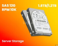 Server HDD 1.2TB 1.8TB SAS3 12G 10K