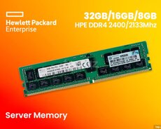 Server RAM HPE DDR4 8GB 16GB 32GB