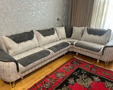 Künc divanların sifarişi və hazırlanması
